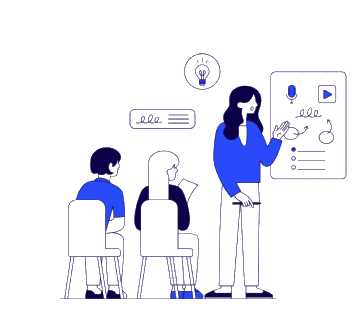 Hero Team Illustration for Suave Creators software development