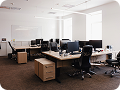 Bright creative office for Suave Creators web development team